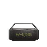 W-king D9-1 Boombox Su Geçirmez Stereo Tws Ses Bombası Bluetooth Hoparlör - Yeşil