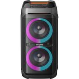 W-King T11 Partybox Işıklı Ipx6 Kablosuz Stereo Tws Ses Bombası Siyah Bluetooth Hoparlör - Standart