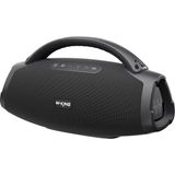 W-King W-Kıng X20S Bluetooth Hoparlör, 140W Rms Boombox Ultra Bass, 24 Saate Varan Çalma Süresi, Ipx7 Suya Dayanıklı, Kablosuz Stereo Tws, Powerbank/usb/tf/aux/otg/bluetooth 5.4, Ses Bombası Siyah - Renk
