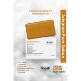 W-Lab Cosmetics Advance Pure Aloe Vera, Argan Yağı, Kojik Asit, Kolajen, Salisilik Asit, Zerdeçal Multi Sabun 125 g