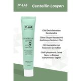 W-LAB Cosmetics Centellin 9 Aktif İçerikli Onarıcı Losyon – B5 ve E Vitaminli, Tüm Cilt Tipleri İçin Yüz ve Vücut Bakımı, 50 ml