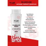 W-LAB Cosmetics Madeleb Keratin Şampuan 250 ml Güçlendirici Etki ile Tüm Saçlar İçin Bakım