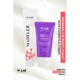 W-Lab Cosmetics Madeleb Krem 40 ml ve W Lab Akne Kontrol Güneş Kremi 50 Ml