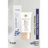 W-Lab Cosmetics Madeleb Plus Krem 50 ml ve Selin Beauty Cc Krem 50 ml Set