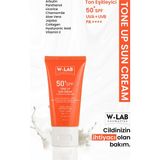 W-LAB Cosmetics Ton Up Güneş Kremi 50+ SPF Tüm Cilt Tipleri İçin Nemlendirici 50 ml