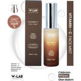 W-LAB Cosmetics Vitamin C Face Mist 30 ml Aydınlatıcı Etki Tüm Cilt Tipleri İçin Ferahlatıcı Sprey