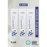 W-LAB Cosmetics W Lab Kozmetik Madeleb Plus Krem 3 Lü Paket
