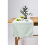W Wellstil Premium Keten Runner 40 X 150 Cm (Adaçayı)