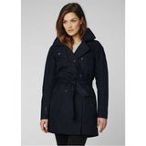 W Welsey Iı Trench Insulated Kadın Mont - XS - Navy
