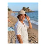 w white stars sports & wear balıkcı şapkası Unisex Bucket keten yuzde yuz pamuk comfort kalıp vip model