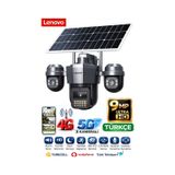 W11c-Z 3 Lensli 4G Sım Kartlı 360° Ptz Solar Güvenlik Kamerası Güneş Panelli Gece Görüşlü Dış Mekan