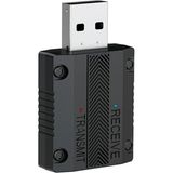 W15 Bluetooth 5.3 USB Dongle, 2'si 1 Arada Araç Ses Verici Alıcı Adaptör - Çok Renkli - Standart