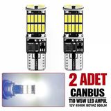 W5w T10 Dipsiz Park Led Işık 12-24V Canbus 26 Led Beyaz