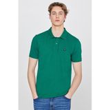 (W7D5K4XX2T300) Wrangler Polo Erkek T-Shirt MW7D5K4XX2T300 Green