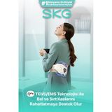 W9 Pro Tens-Ems Akıllı Taşınabilir Bel Ve Sırt Masaj Aleti | Mobil App, Isı Terapisi-Termoterapi