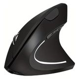 W925 Kablosuz Ergonomik Dikey Mouse, 2.4ghz, LED Işıklı, 1000/1200/1600 Dpı, Siyah - Çok Renkli