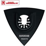 WA2172 Çok Amaçlı Raspalama Makinası Için 75X75MM Universal Parlatma Keçesi - Beyaz