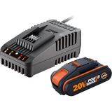 Wa3601 20volt 2.0ah. Powershare Li-ion Akü Ve Akü Şarj Cihazı