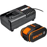 Wa3604 20volt 4.0ah Powershare Li-ion Akü Ve Akü Şarj Cihazı