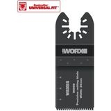 WA5016 Çok Amaçlı Raspalama Makinası Için 35X40MM Ahşap ve Pvc Universal Hassas Kesme Bıçağı