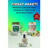 WAAW GOOD Biberiye Dökülme Karşıtı 210 ml & 7 Yağ İçeren Besleyici Onarıcı Saç Maskesi Oje Kurutucu Hediyeli