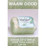 Waaw Good Cosmetic Doğal Kabak Lifli Aloe Vera Sabunu, Kojik Asit İçerikli, Katı Form, Leke Giderme, Tüm Cilt Tipleri, 120 Gr, 3'lü Paket