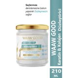 WAAW GOOD Düzleştirici Krem 210 ml Onarıcı Etkili Kolajen&Keratin Tüm Saçlar İçin Güçlendirici