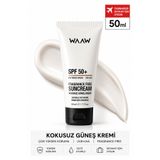 Waaw Hac ve Umre İçin İhrama Uygun Kokusuz Güneş Kremi SPF 50+ 50 ml