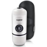 Wacaco Nanopresso Manuel Espresso Makinesi 18 bar Beyaz Renkli Espresso İçecek Hazırlama