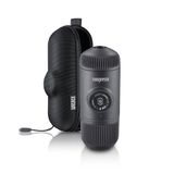 WACACO Nanopresso Taşınabilir Espresso Makinesi, Koruyucu Kılıf ile Birlikte, Minipresso'nun Yükseltilmiş Versiyonu, Mini Seyahat Kahve Makinesi, Kamp, Seyahat ve Ofis için Mükemmel (Gri)