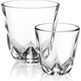 Wacaco Stellar Espresso Bardak 2'li Set, Kahve Fincanı 1 x 60 ml & 1 x 200 Ml, Soda-Lime Cam, Sekiz - Genel - Renkli