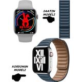 Wacht 8 Akıllı Saat Konuşma Özellikli Nfc Özellikli Bt Konuşma Özellikli Akıllı Saat - 45 mm - Lacivert