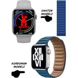 Wacht 8 Akıllı Saat Konuşma Özellikli Nfc Özellikli Bt Konuşma Özellikli Akıllı Saat - 45 mm - Mavi