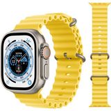 Wacht 8 Ultra Akıllı Saat Nfc Özellikli Bt Konuşma Özellikli Akıllı Saat - 49 mm - Sarı