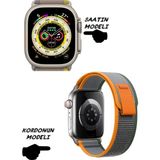 Wacht 8 Ultra Akıllı Saat Nfc Özellikli Bt Konuşma Özellikli Akıllı Saat - 49 mm - Turuncu