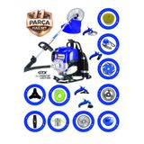 Wacker Pro German Bc-427 Max Seri Sırt Tipi Benzinli Ot Çalı Çim Biçme Tırpanı+ 11 Pcs Full Set Hali Yıkamalı
