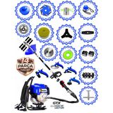 Wacker Pro German Vrx-750 Force Sırt Tırpan+ Akrobat Çapalama + Toprak Eşeleme 14 Parça Full Setli