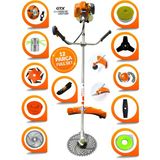Wacker Pro German Zkr-6002 Stark Yan Tipi Benzinli Ot Çalı Çim Biçme Tırpanı+ 12 Pcs Komple Hoby Setli