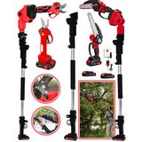 Wacker Pro Germany 3Lü Set Red 2400 Wf 25 Ah 2 Akülü Dal Budama + Bağ Makası + 2.7 Metre Teleskopik Uzatma Hediye
