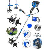 Wacker Pro Germany Technology Fedraght 20 Hp Yan Tipi Ot Çim Çalı Biçme Tırpanı + Akrobat Çapa Aparatı