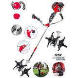 Wacker Pro Germany Technology Finefourch 20 Hp Yan Tipi Ot Çim Çalı Biçme Tırpanı + Akrobat Çapa Aparatı