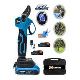 Wacker Pro Germany Yeni Nesil Super Güç 2 Akülü Budama Makası Dal Odun Kesme Makinası Fırçasız Motor