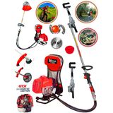 Wacker Pro Houra Gtx Ot Çim Çalı Çayır Biçme Makinası Motorlu Benzinli Sırt Tipi Tırpan + Hasat Toplama Aparatı Hediyeli