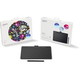 Wacom Grafik Tablet Intuos Comfort Plus Medium 8,5 x 5,3 inç Siyah Tasarımcılar İçin Uygun CTL6100K-B