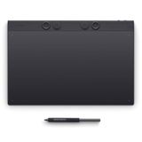 Wacom Intuos Pro Large – PTK870K0B - Yenilikçi grafik tableti, Wacom Pro Pen 3 dahil, video düzenleme, 3D modelleme ve animasyon için geniş çalışma alanı, profesyoneller için