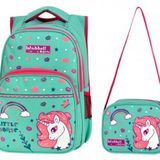 Waddell Çanta Yeşil Little Horse İlkokul Çanta Takımı - Waddell Bag Kız Okul Sırt Çantası