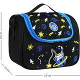 Waddell Giza waddell Lisanslı Astronot Desenli Thermo Beslenme Çantası 23 cm Kapasite Fermuarlı Kumaş Materyal