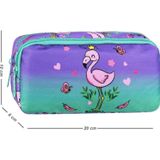 Waddell Lisanslı Flamingo Çift Gözlü Kalemlik Çantası