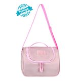 Waddell Lisanslı Twill Kumaş Pembe Termal-Isı Yalıtımlı Beslenme Çantası