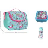 Waddell Unicorn Desenli Termal Beslenme Çantası 3 Lü Set